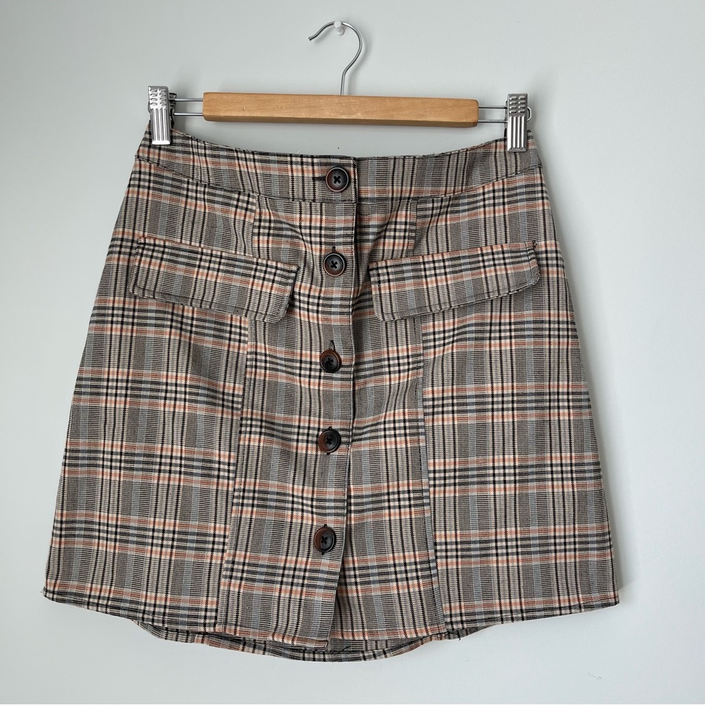 Urban Outfitters Plaid Mini Skirt